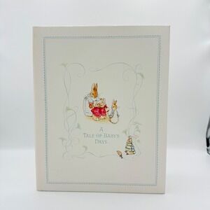 Vintage 1976 Beatrix Potter Tale of Baby's Days Baby Memory Book C.R. Gibson